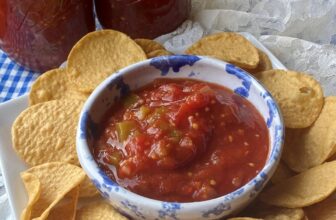 HOMEMADE CANNED SALSA RECIPE – The Southern Lady Cooks