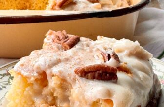 CINNAMON ROLL POKE CAKE – The Southern Lady Cooks