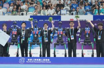 China's inaugural 'Robot Olmypics' delivers impressive feats and disastrous falls